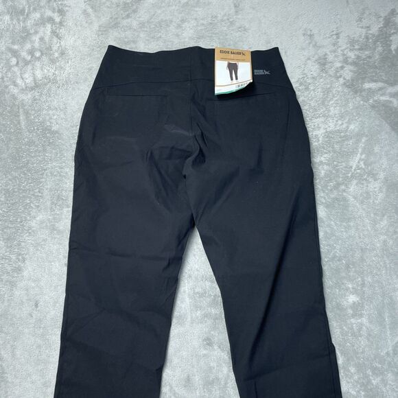 Eddie Bauer Women's Size 12 Horizon Straight Ankle Pant Black H1153 - Picture 11 of 11